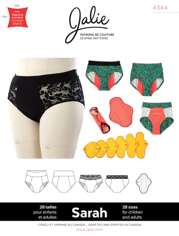 Sarah Pants/Knickers - Jalie Sewing Patterns