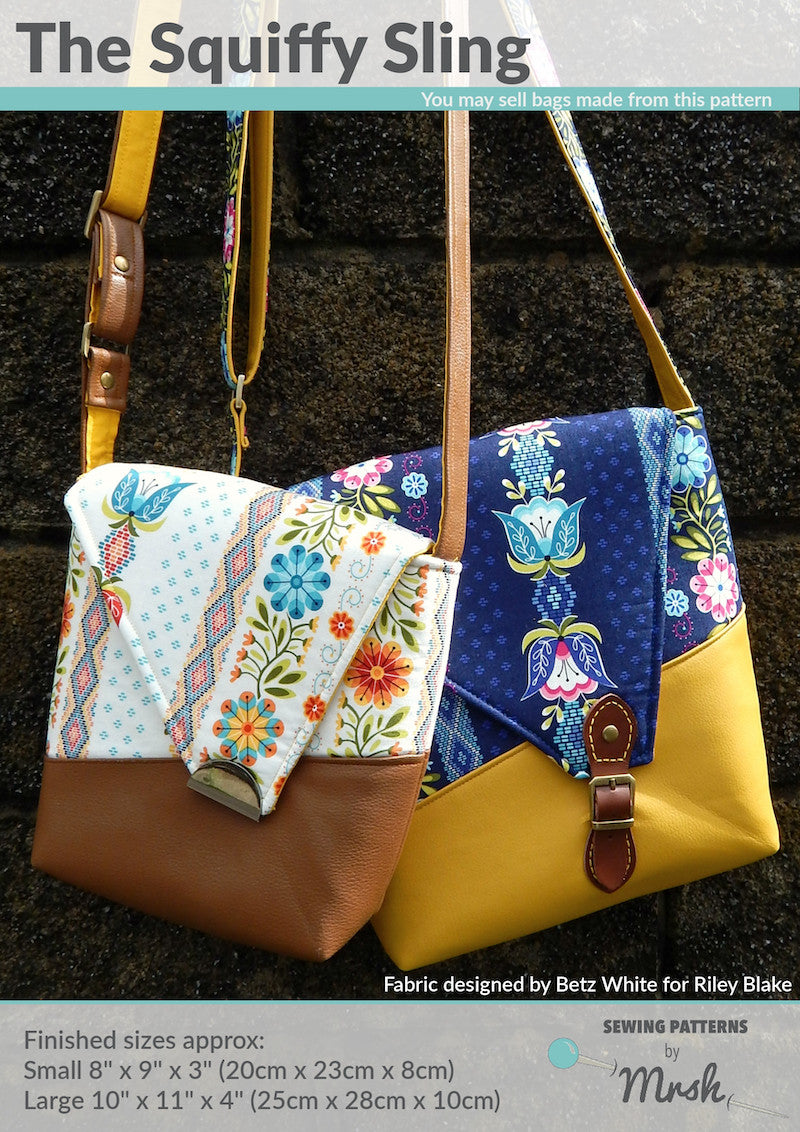 The Squiffy Sling Bag - Mrs H Sewing Patterns