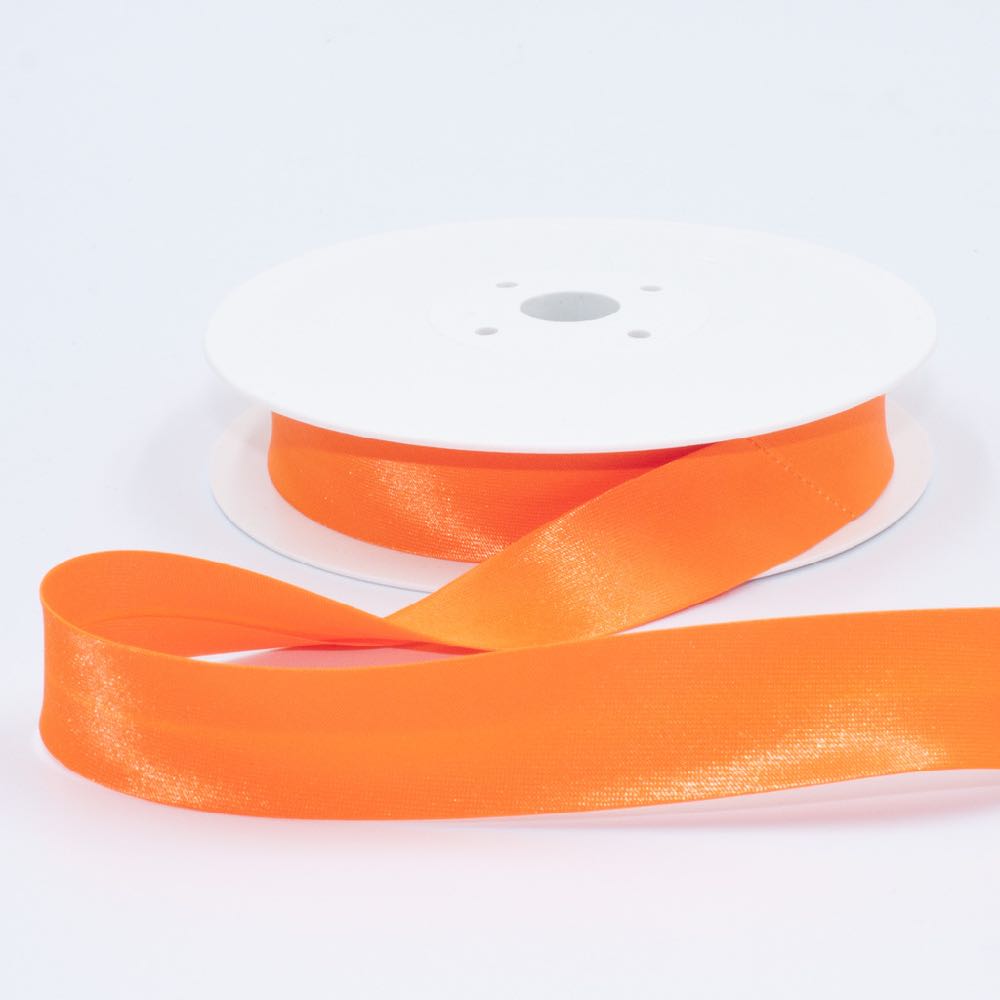 25m Reel of 18mm Plain Satin Bias Binding