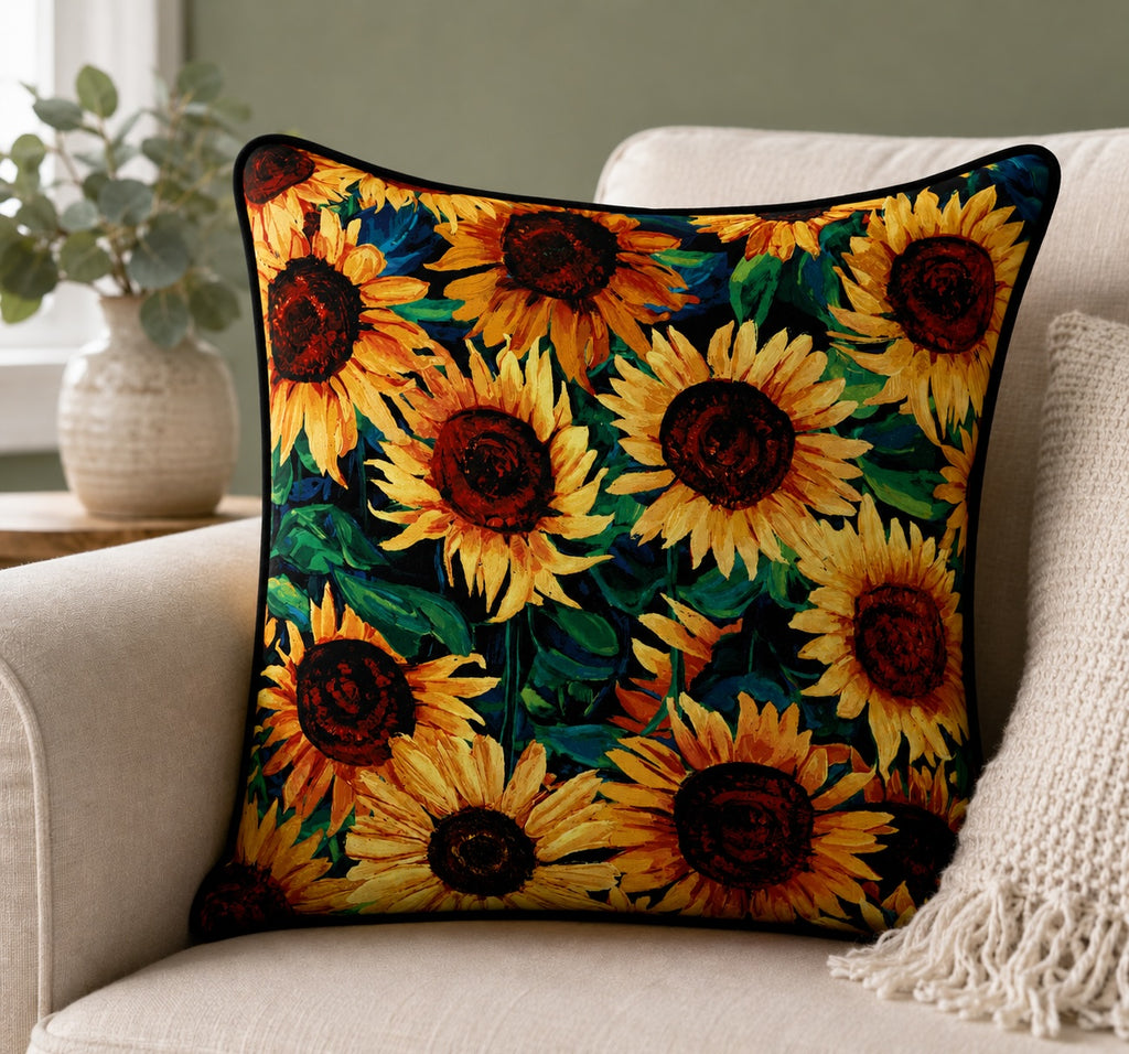 Timeless Treasures - Painted Sunflower