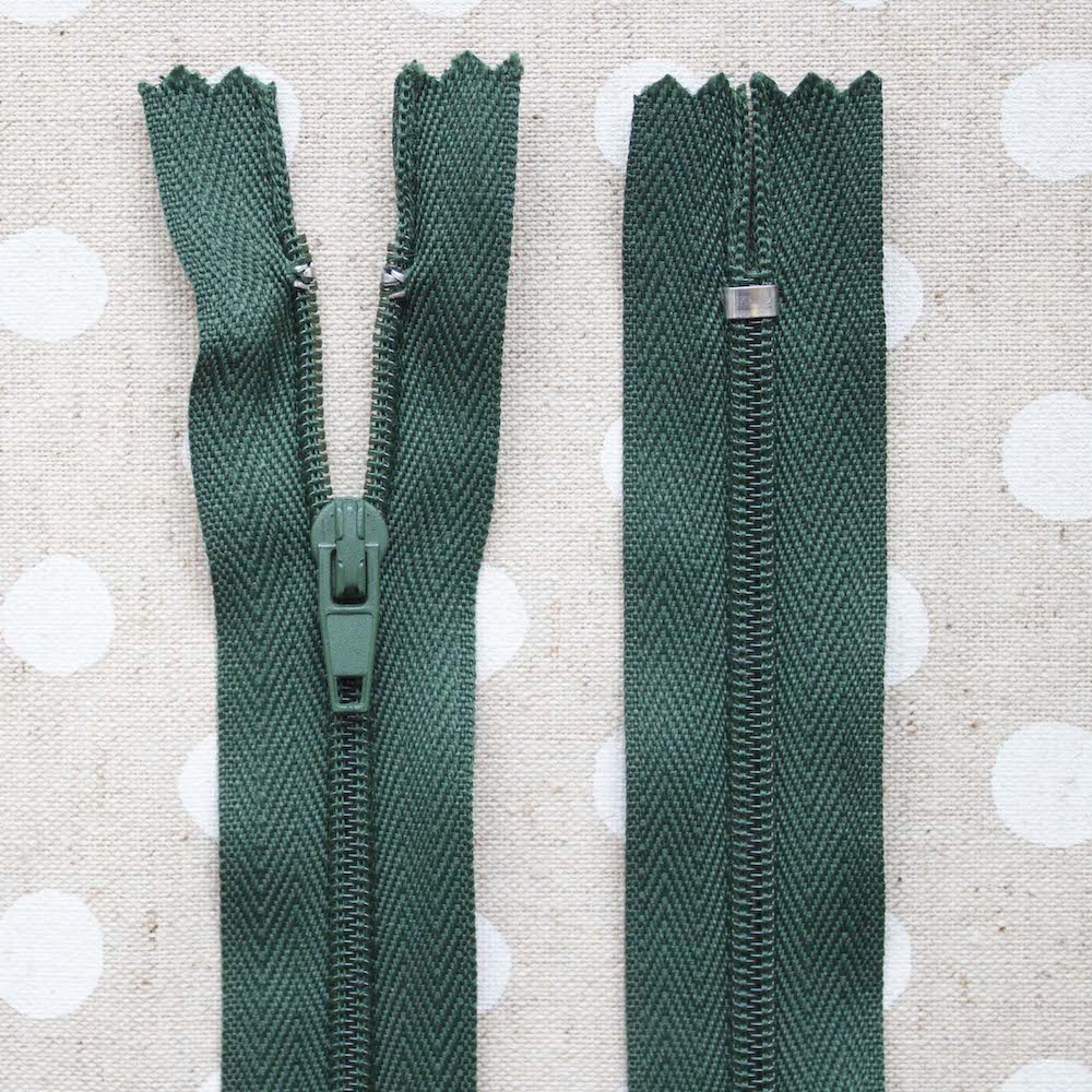 12" / 30cm Closed End Zip - Frumble Fabrics