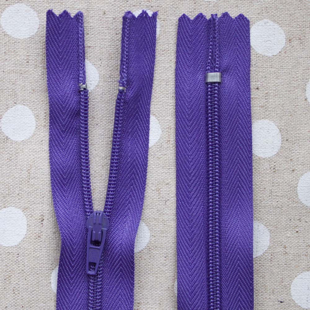 12" / 30cm Closed End Zip - Frumble Fabrics