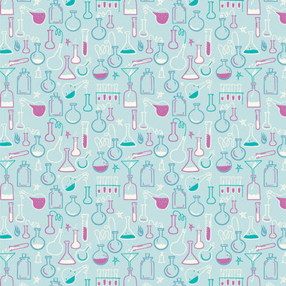 Art Gallery Fabrics - Rocket Science - Perfect Chemistry - Sewing and Dressmaking Fabric