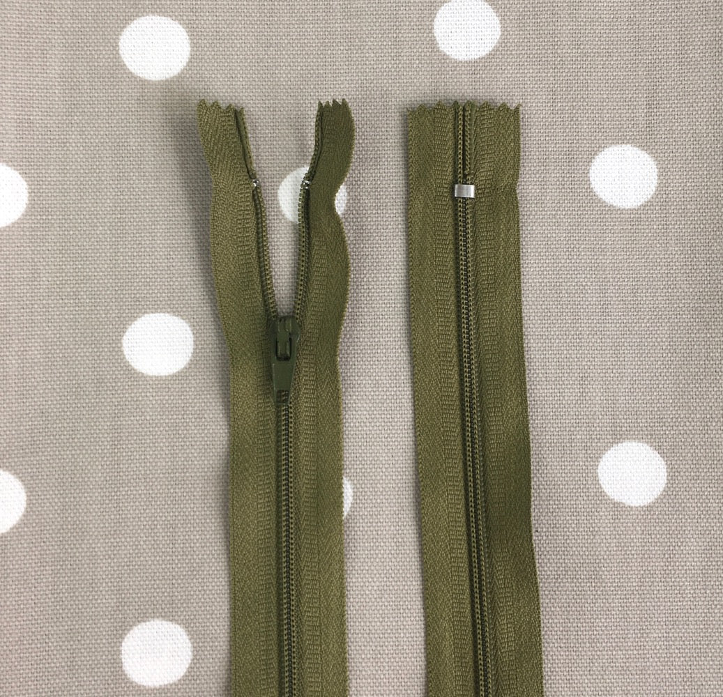 12" / 30cm Closed End Zip - Frumble Fabrics