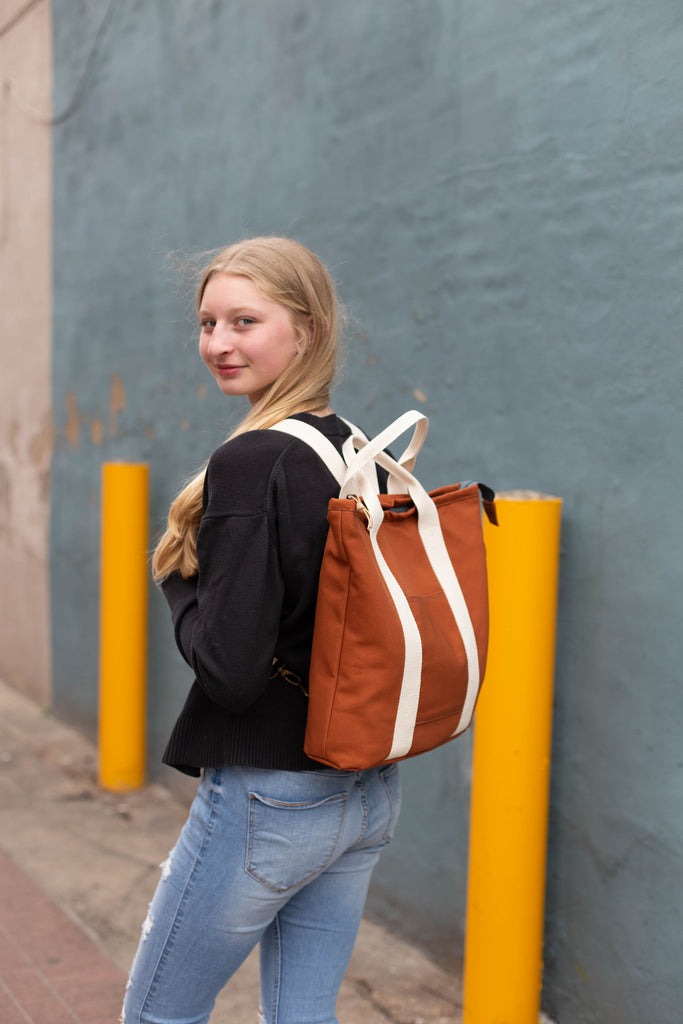 Buckthorn Backpack & Tote - Noodlehead Bag Pattern