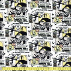 Camelot Fabrics - Nightmare Before Christmas - Creepy Comic Strip - Sewing and Dressmaking Fabric