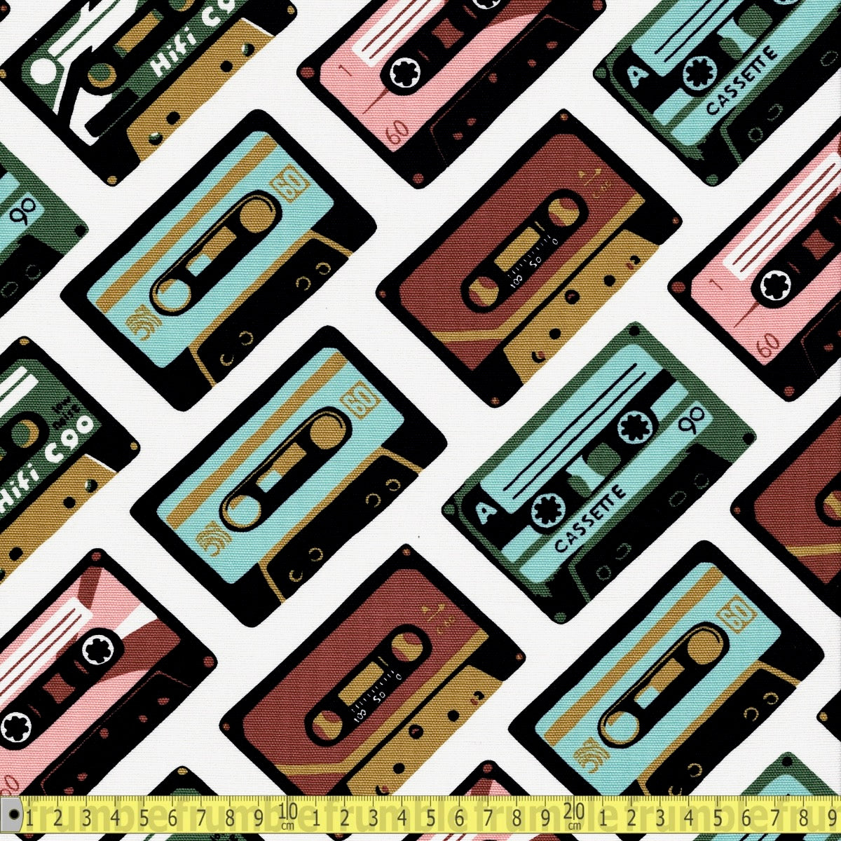 Cloud 9 Organic - Canvas Collective - Mix Tape - Sewing and Dressmaking Fabric