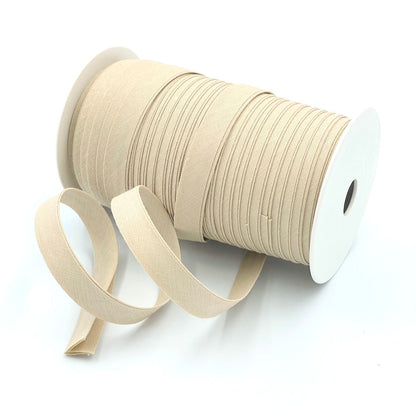 Plain 12mm Double Fold Bias Binding (5m Roll)