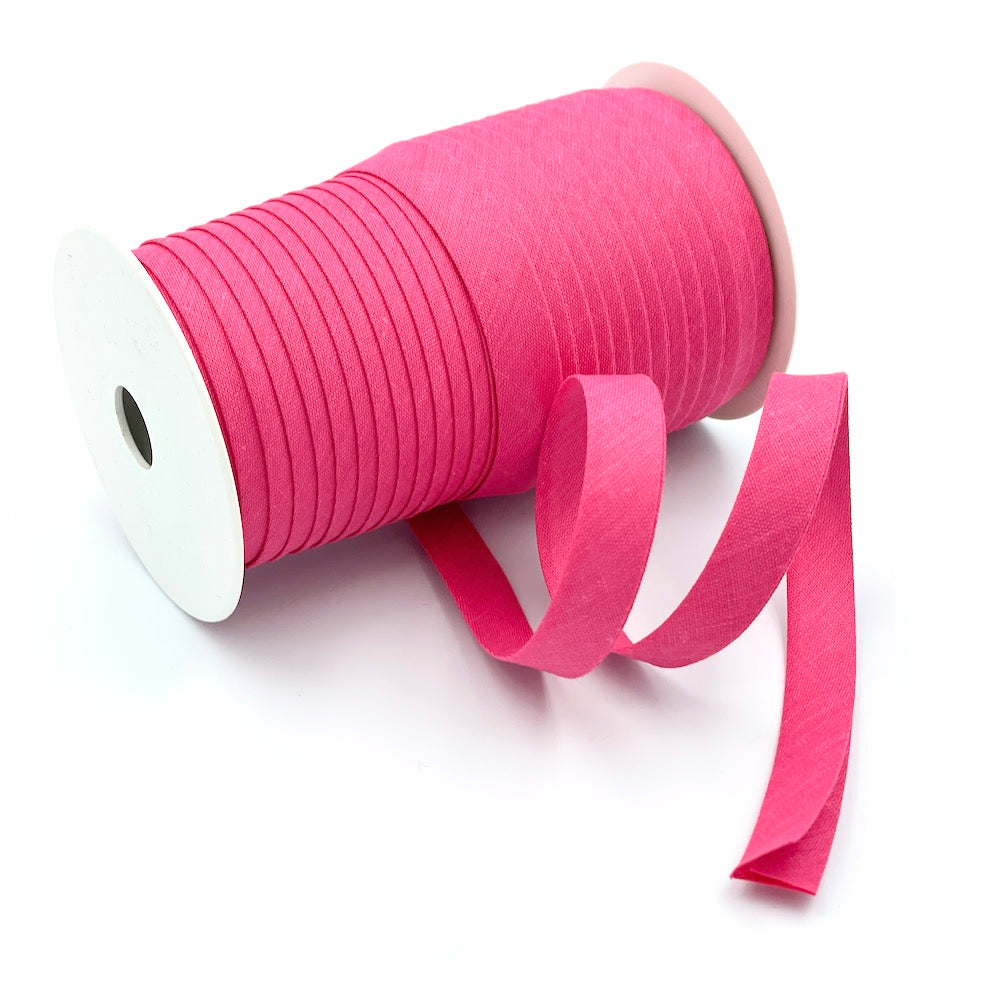 Plain 12mm Double Fold Bias Binding (5m Roll)