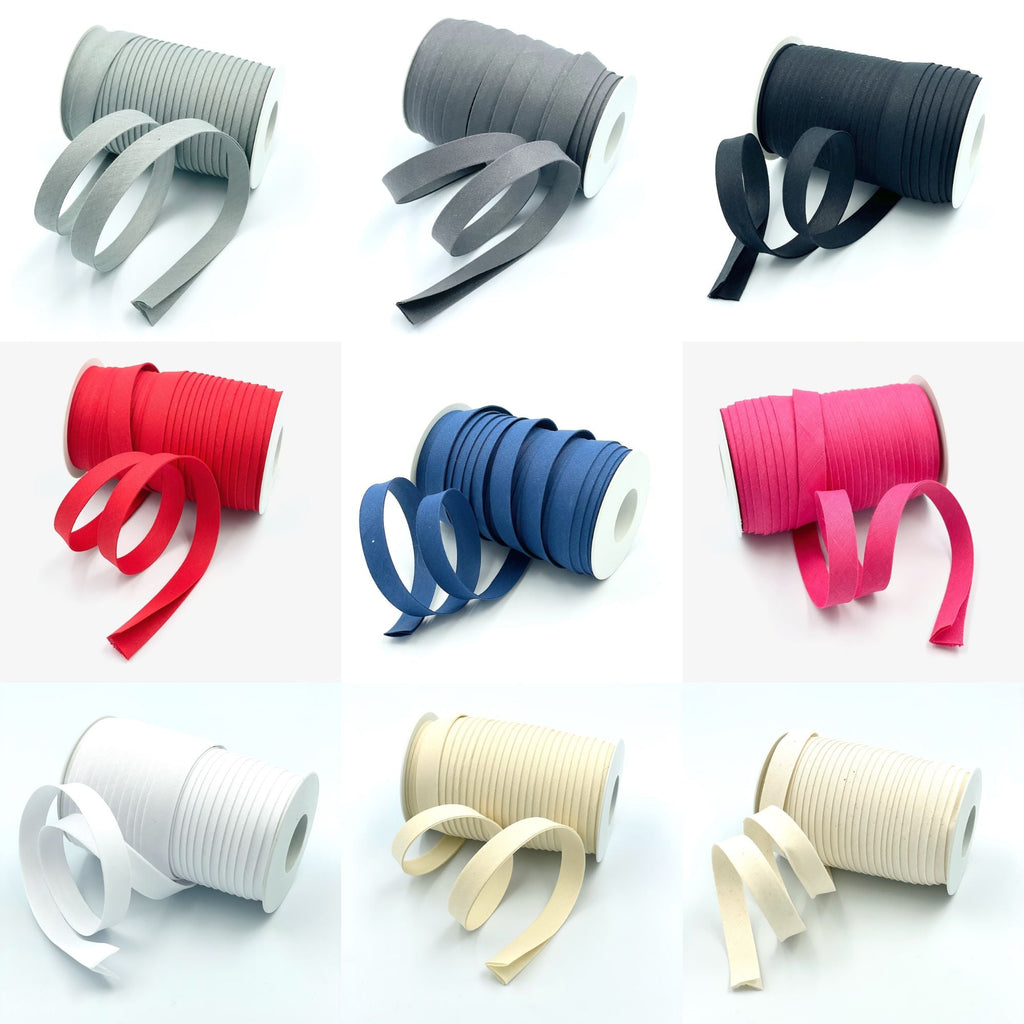 25m Reel of 15mm Double Fold Bias Binding