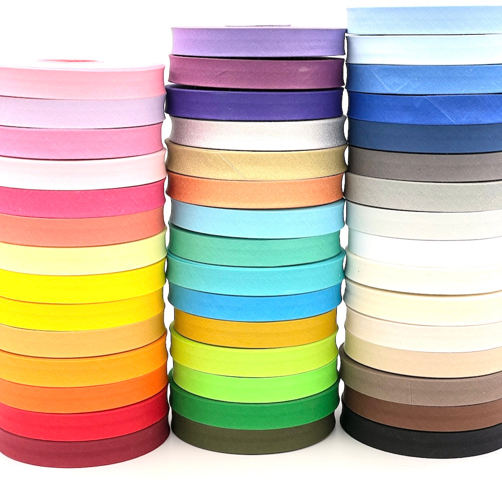 Plain 16mm Bias Binding Tape (5m Roll)