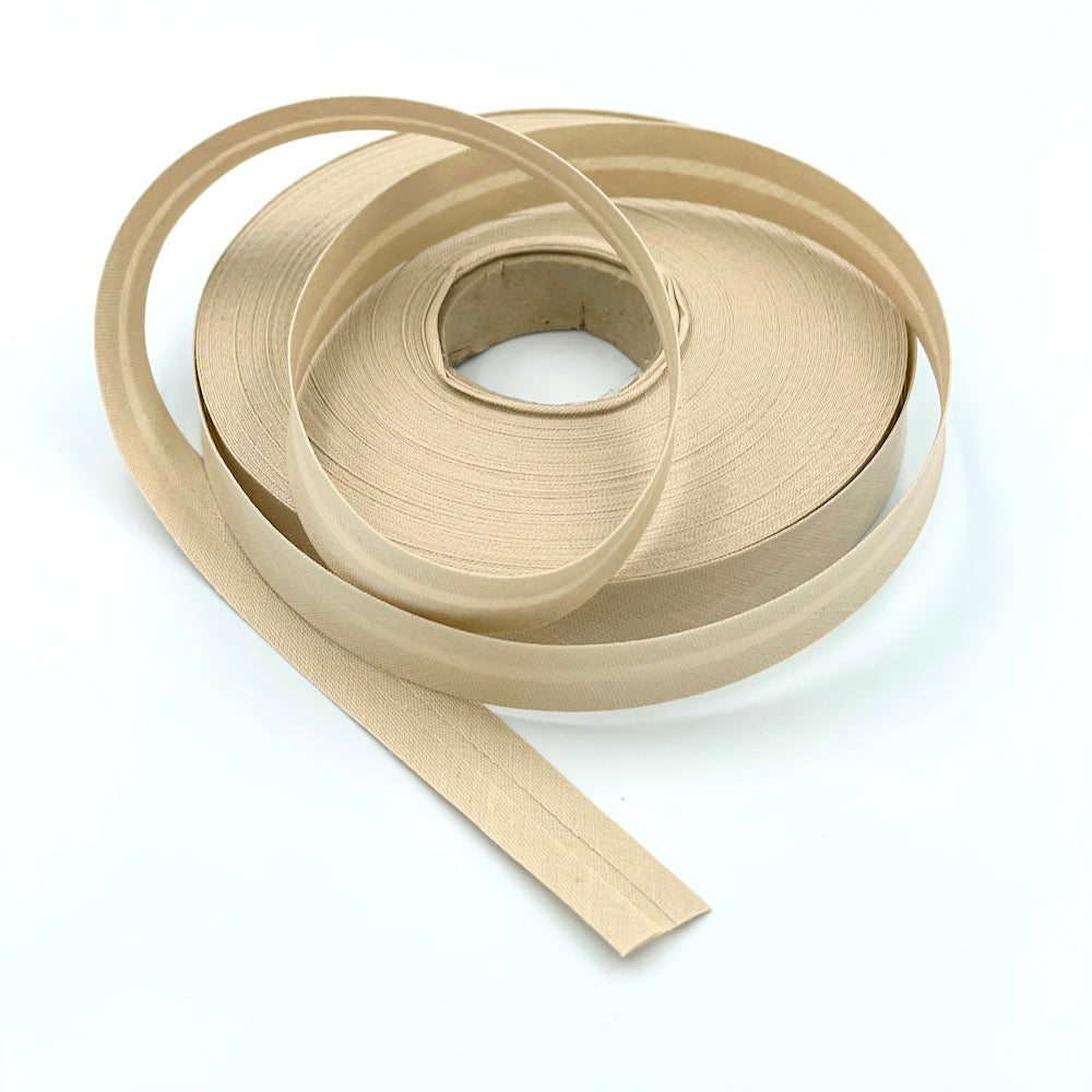 25m Reel of Plain 16mm Bias Binding Tape