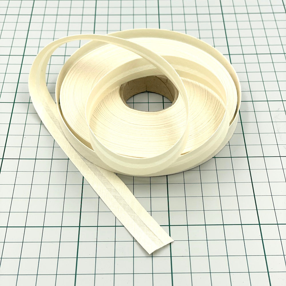 5m Roll of Plain 16mm Bias Binding Tape