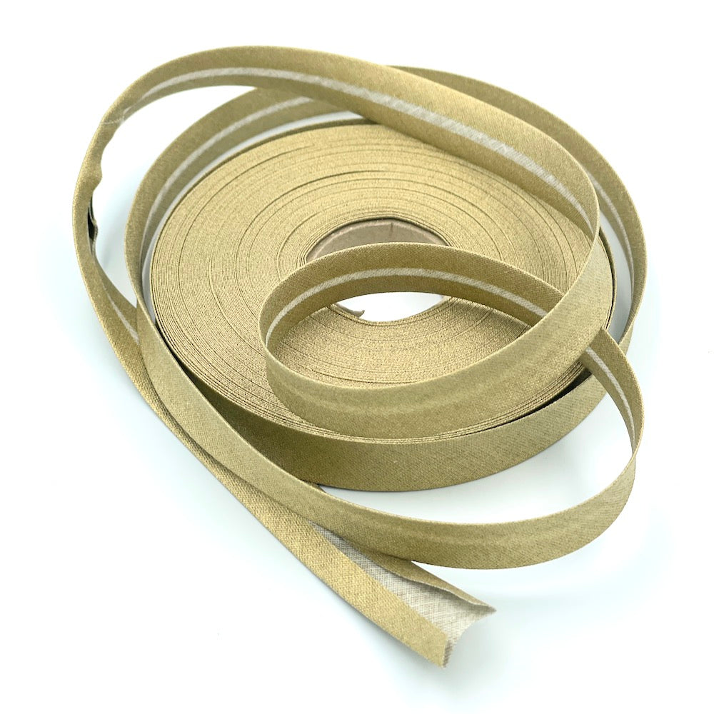 25m Reel of Plain 16mm Bias Binding Tape