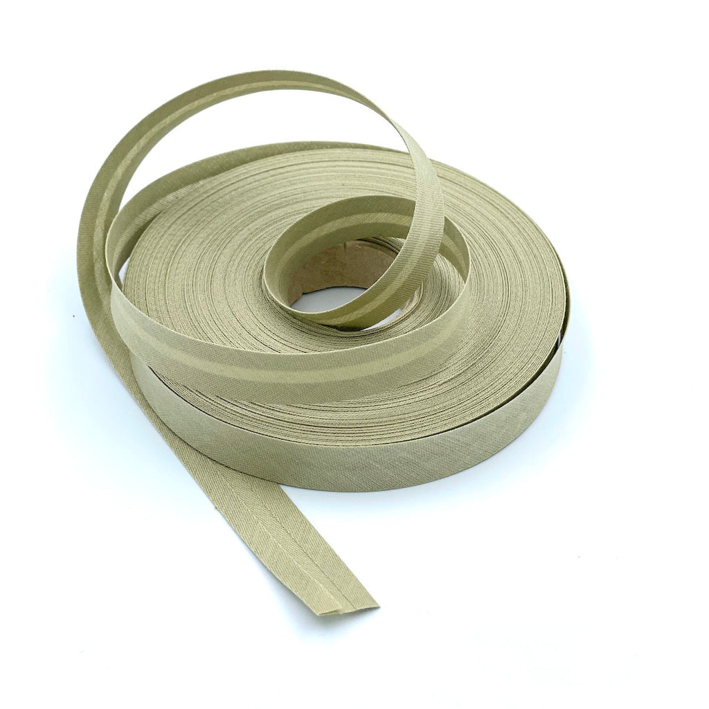 25m Reel of Plain 16mm Bias Binding Tape