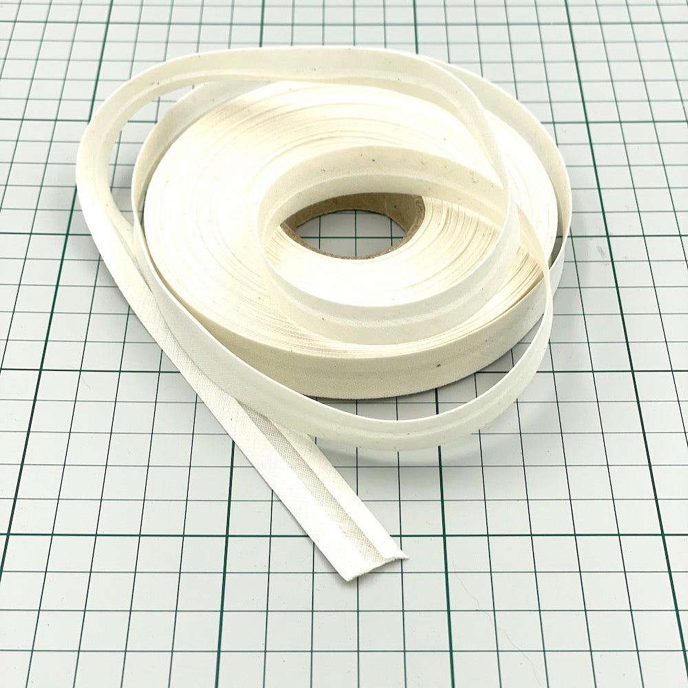 5m Roll of Plain 16mm Bias Binding Tape