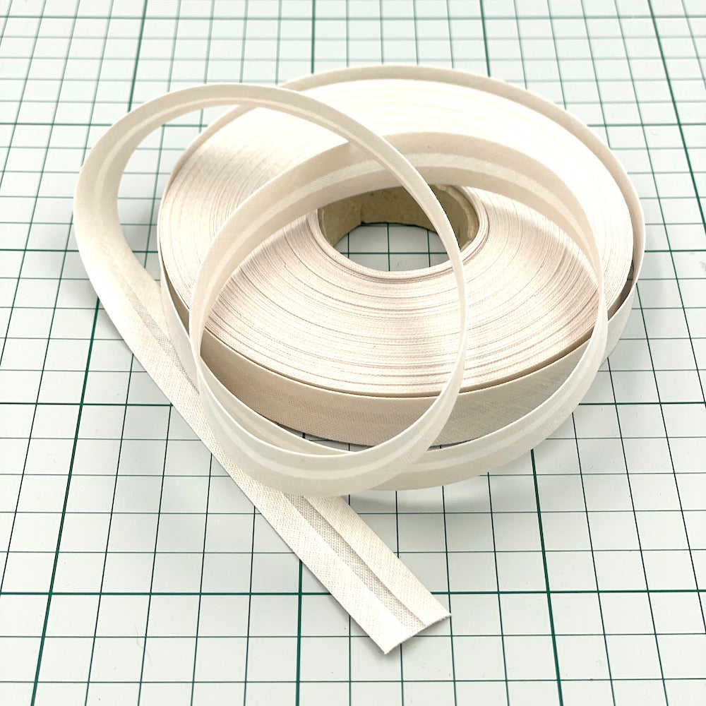 5m Roll of Plain 16mm Bias Binding Tape