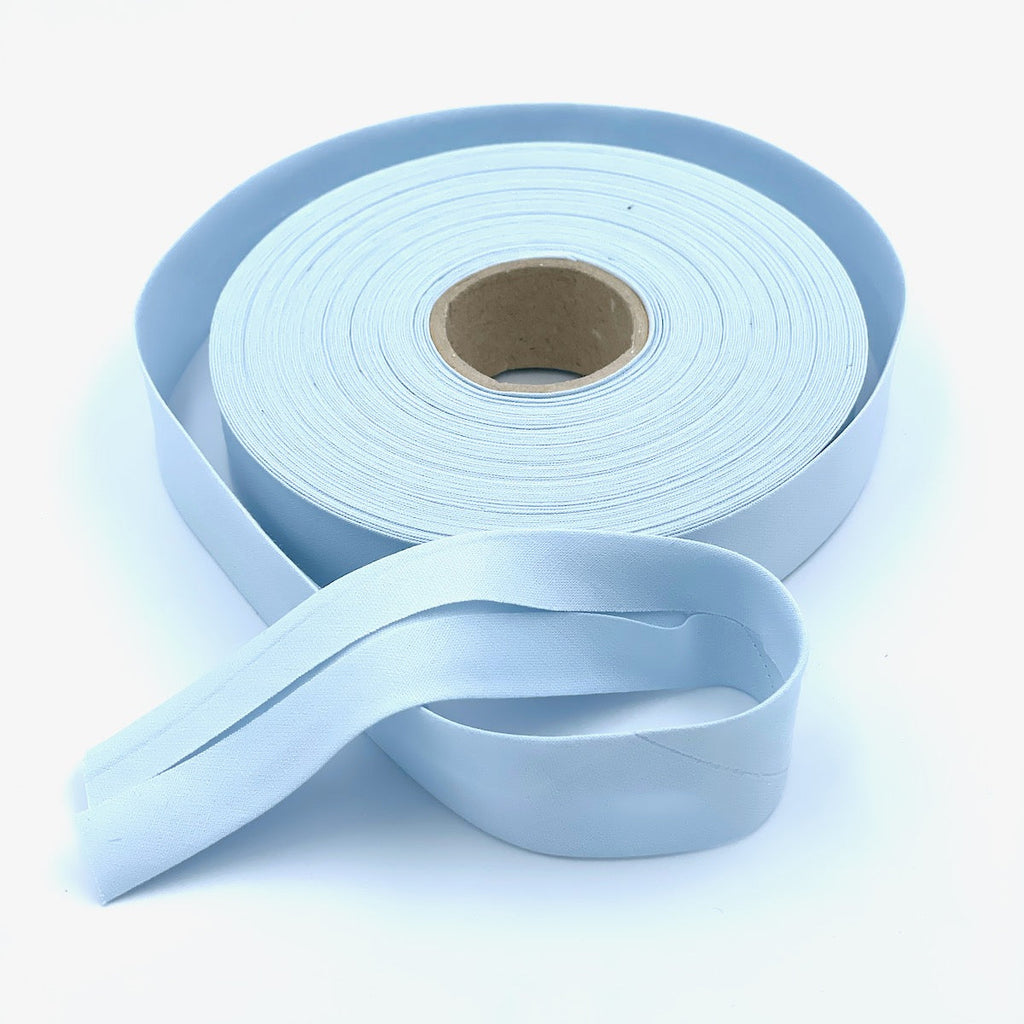 25m Reel of 25mm Wide Organic Cotton Bias Binding