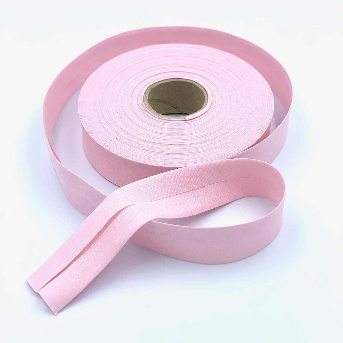 25m Reel of 25mm Wide Organic Cotton Bias Binding