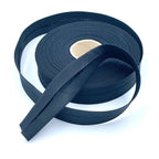 25m Reel of 25mm Wide Organic Cotton Bias Binding