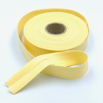 25mm Wide GOTS Organic Cotton Bias Binding Tape