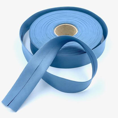 25mm Wide GOTS Organic Cotton Bias Binding Tape