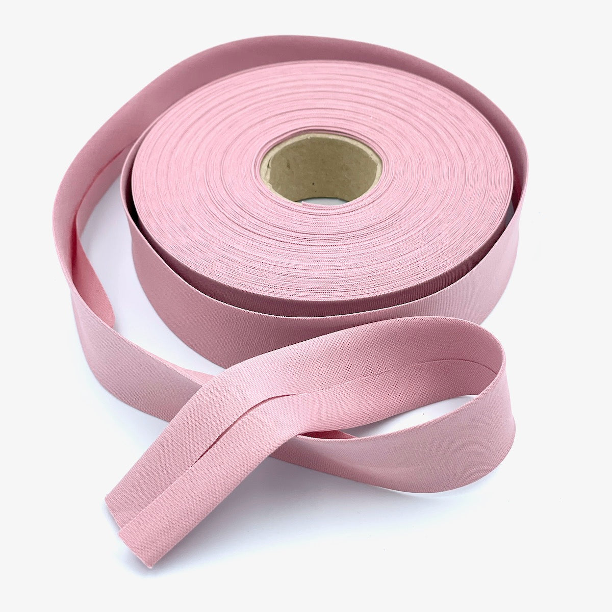 25m Reel of 25mm Wide Organic Cotton Bias Binding