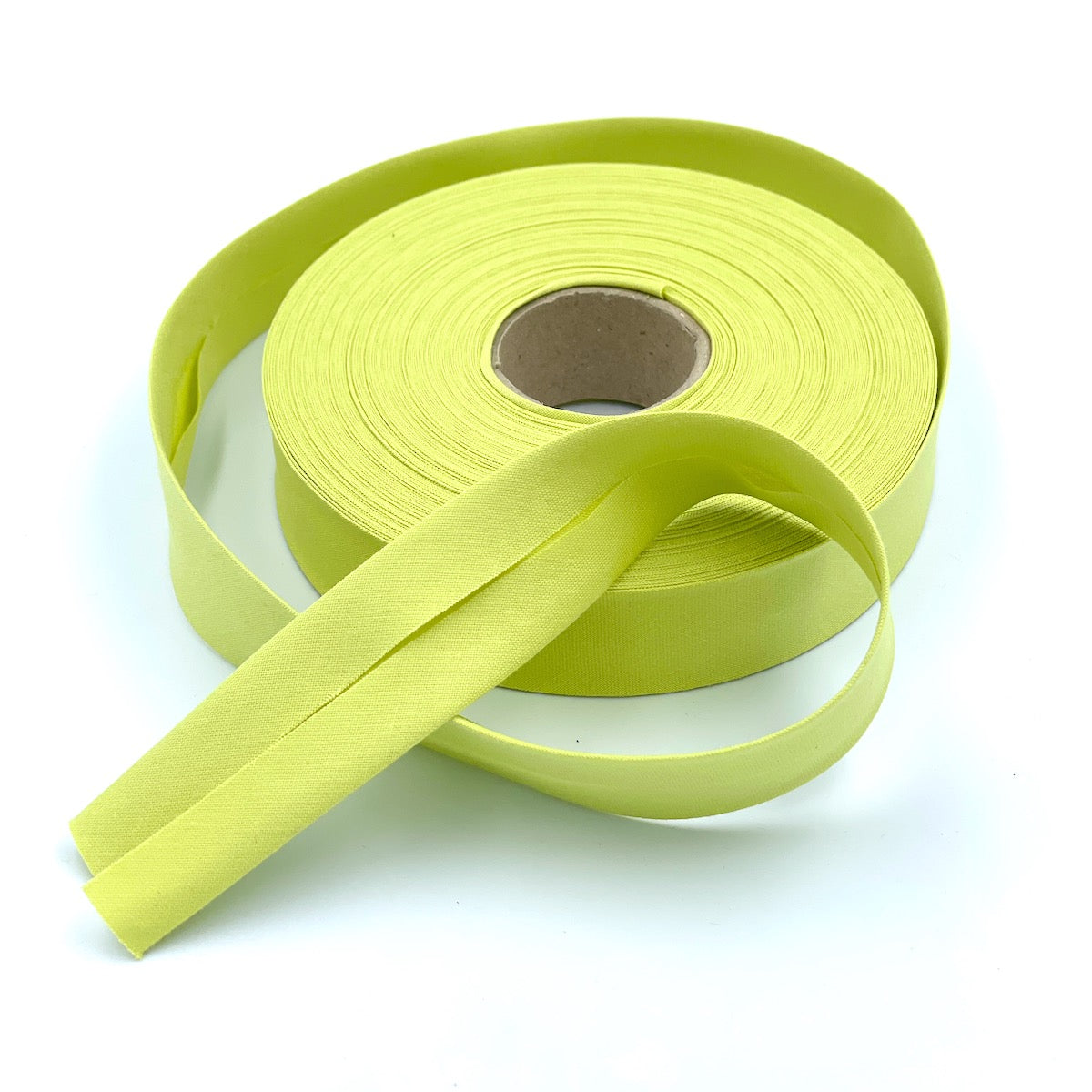 25m Reel of 25mm Wide Organic Cotton Bias Binding