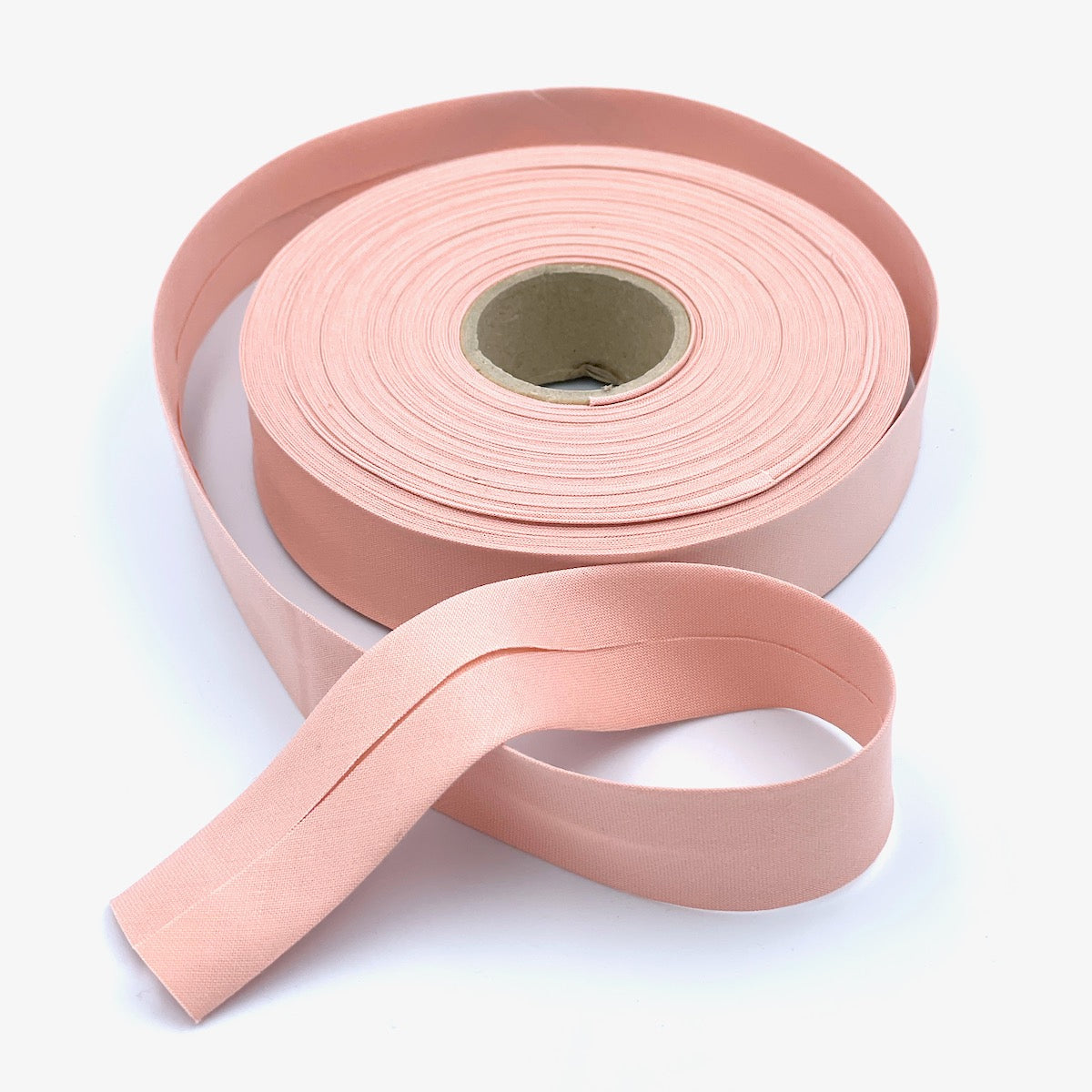 25m Reel of 25mm Wide Organic Cotton Bias Binding
