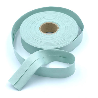 25mm Wide GOTS Organic Cotton Bias Binding Tape