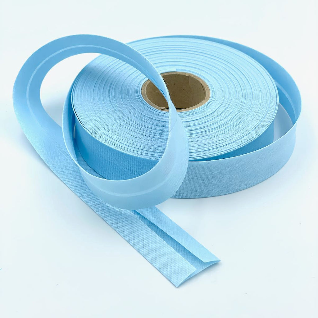 5m Roll of Plain 25mm Bias Binding Tape