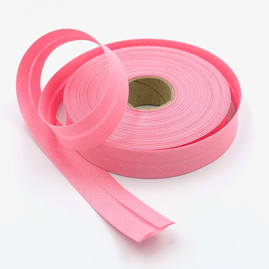 5m Roll of Plain 25mm Bias Binding Tape