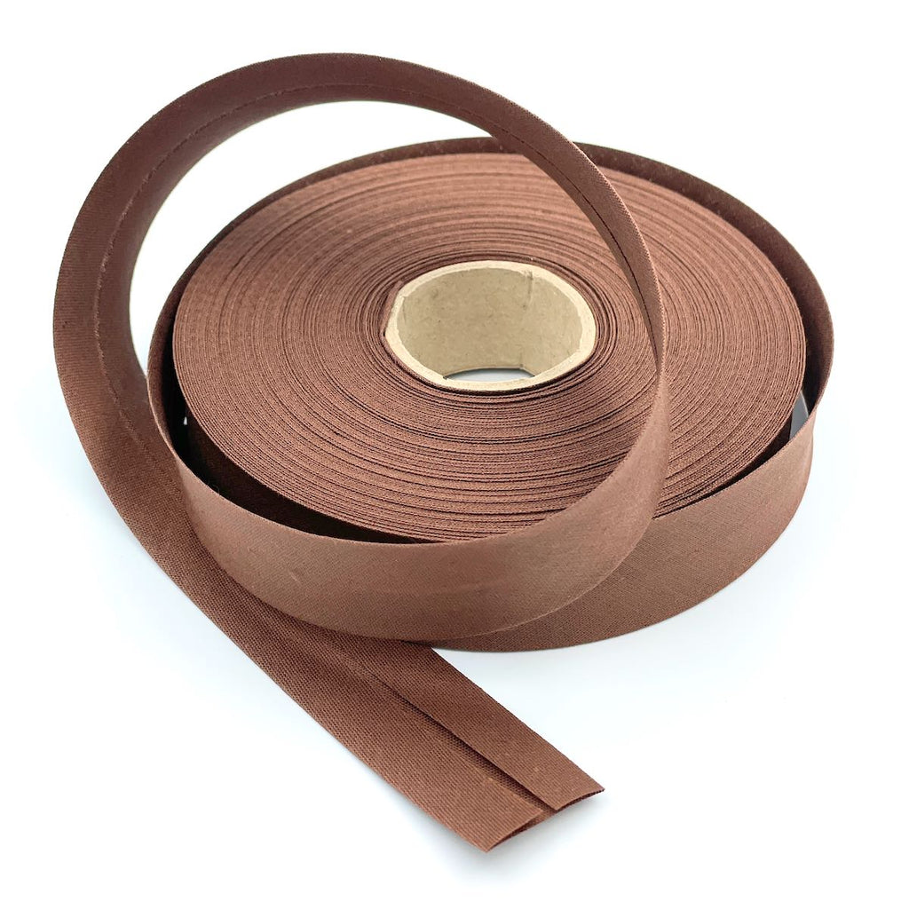 5m Roll of Plain 25mm Bias Binding Tape