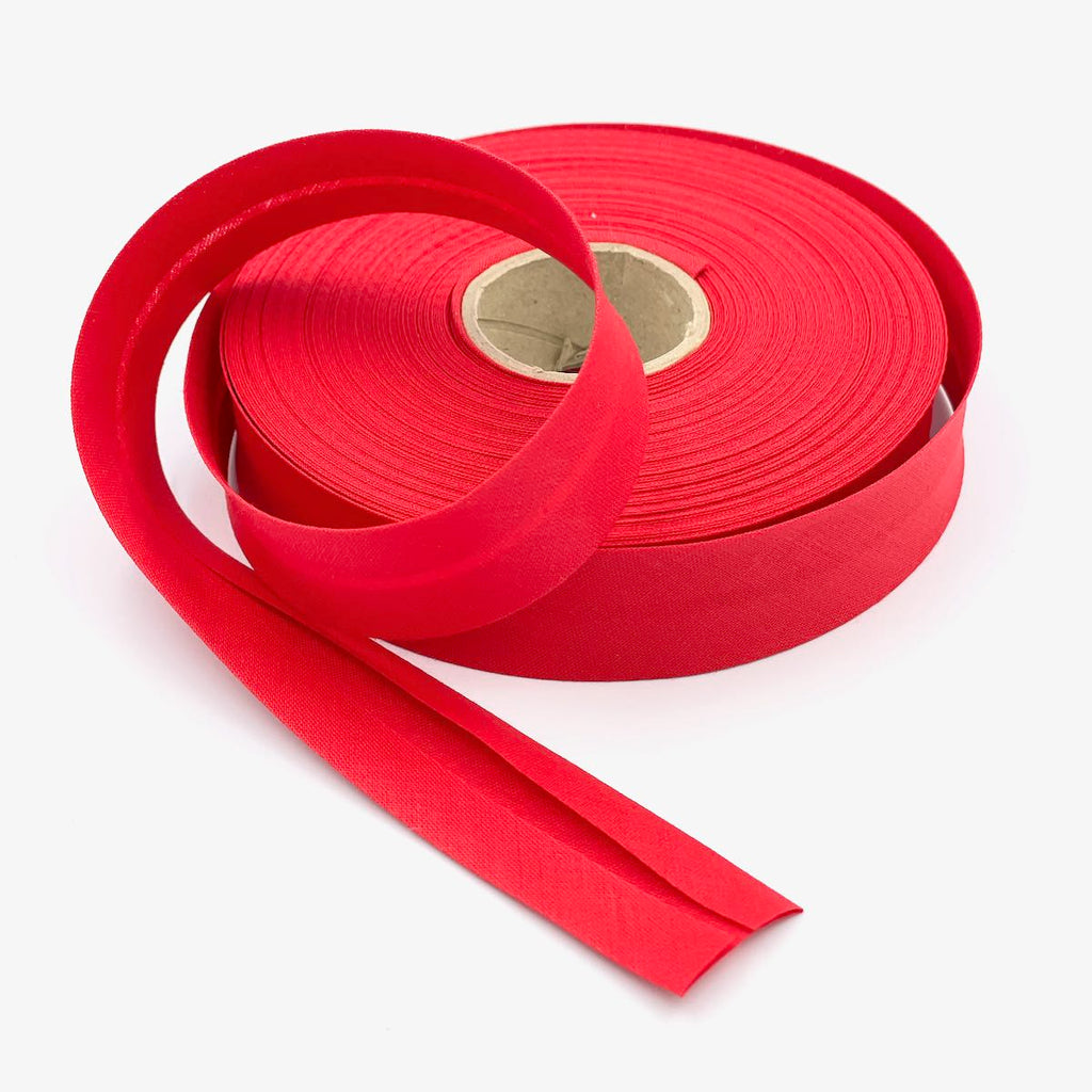 5m Roll of Plain 25mm Bias Binding Tape
