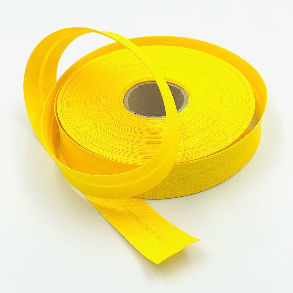 5m Roll of Plain 25mm Bias Binding Tape