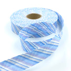 25m Reel of 25mm Tonal Stripe Bias Binding