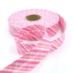 25m Reel of 25mm Tonal Stripe Bias Binding