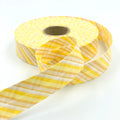 25m Reel of 25mm Tonal Stripe Bias Binding