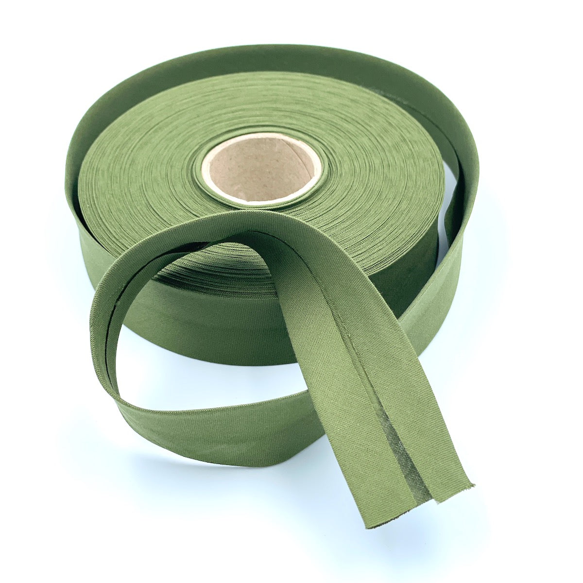 25m Reel of 30mm Wide Organic Cotton Bias Binding