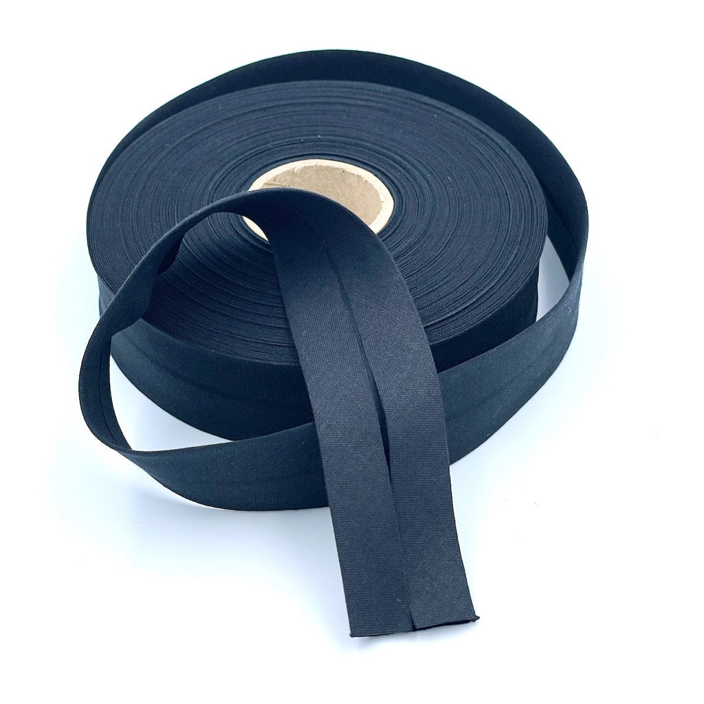 25m Reel of 30mm Wide Organic Cotton Bias Binding