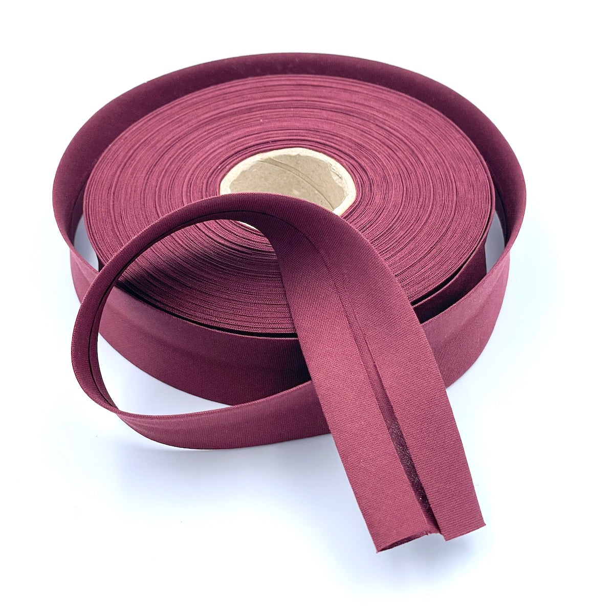25m Reel of 30mm Wide Organic Cotton Bias Binding
