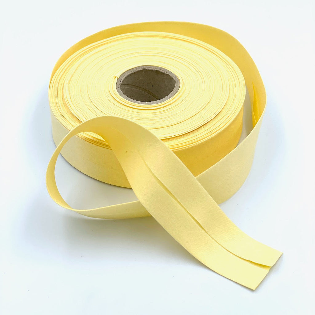25m Reel of 30mm Wide Organic Cotton Bias Binding