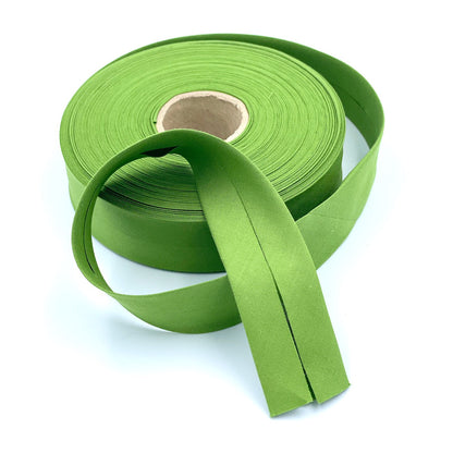 30mm Wide GOTS Organic Cotton Bias Binding Tape