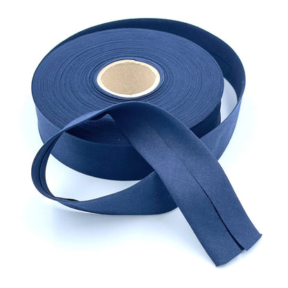 30mm Wide GOTS Organic Cotton Bias Binding Tape