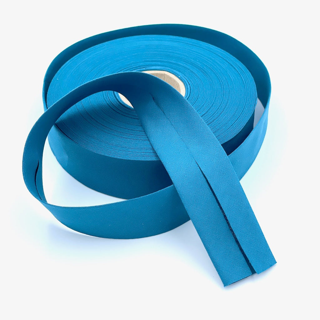 25m Reel of 30mm Wide Organic Cotton Bias Binding
