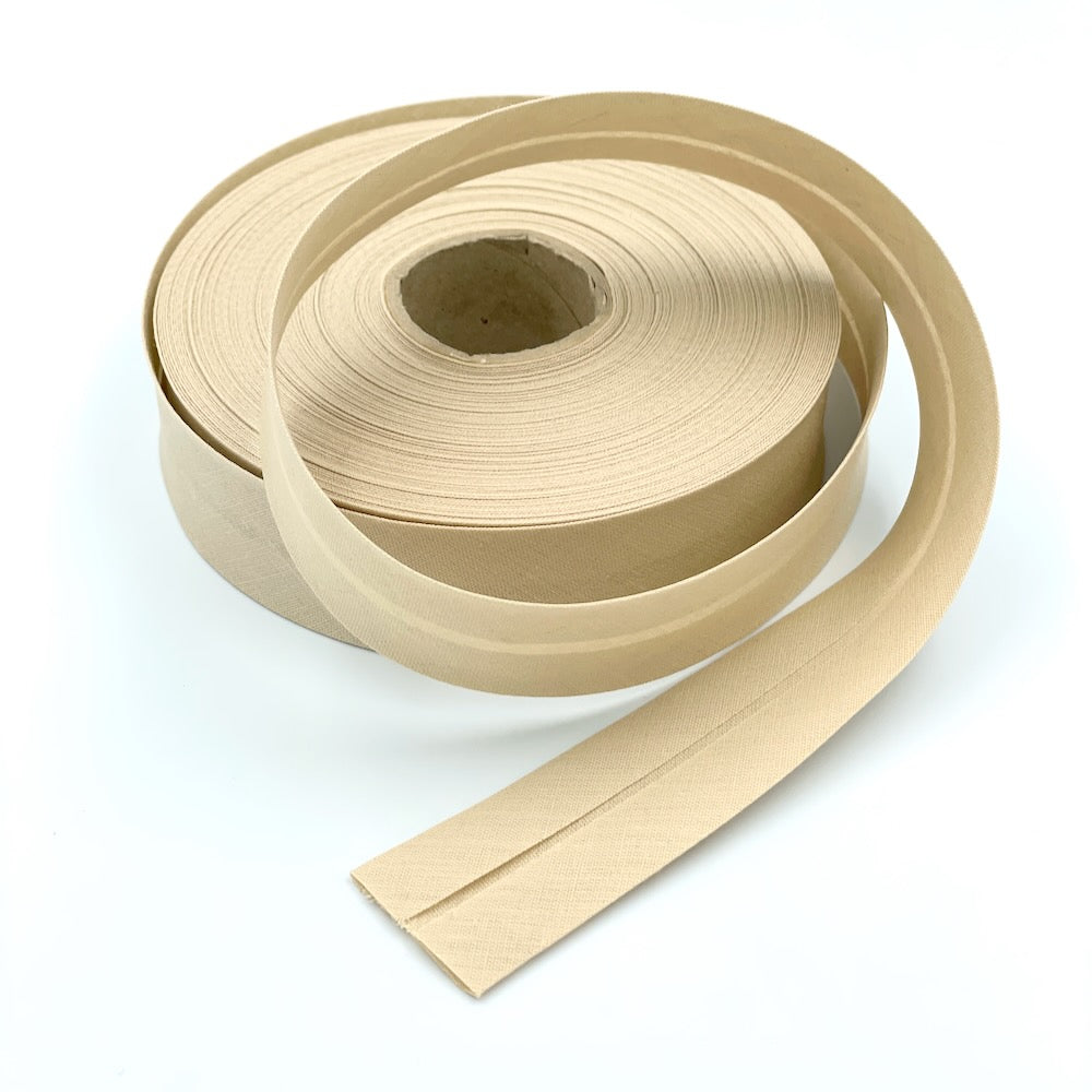 25m Reel of Plain 30mm Bias Binding Tape
