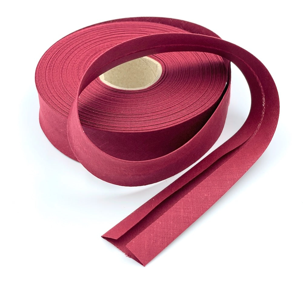 25m Reel of Plain 30mm Bias Binding Tape