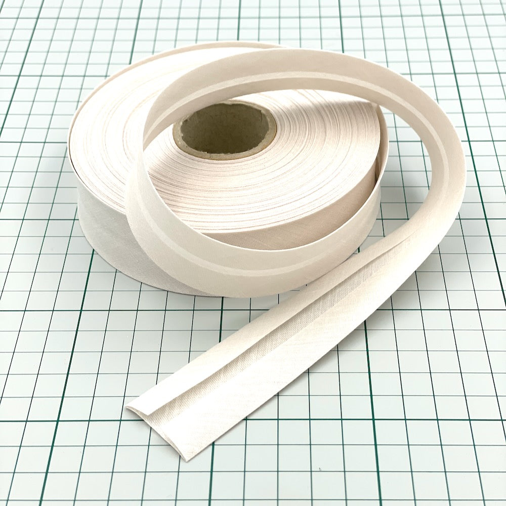 25m Reel of Plain 30mm Bias Binding Tape