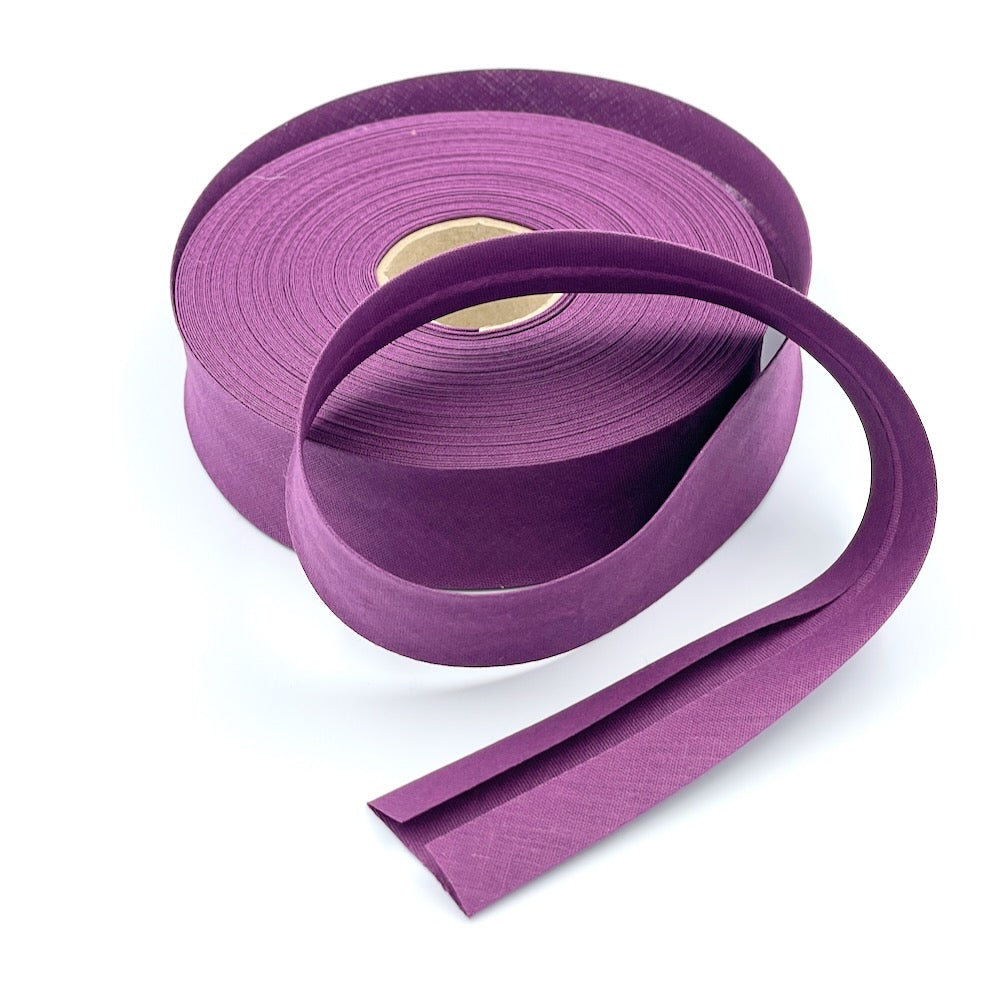25m Reel of Plain 30mm Bias Binding Tape