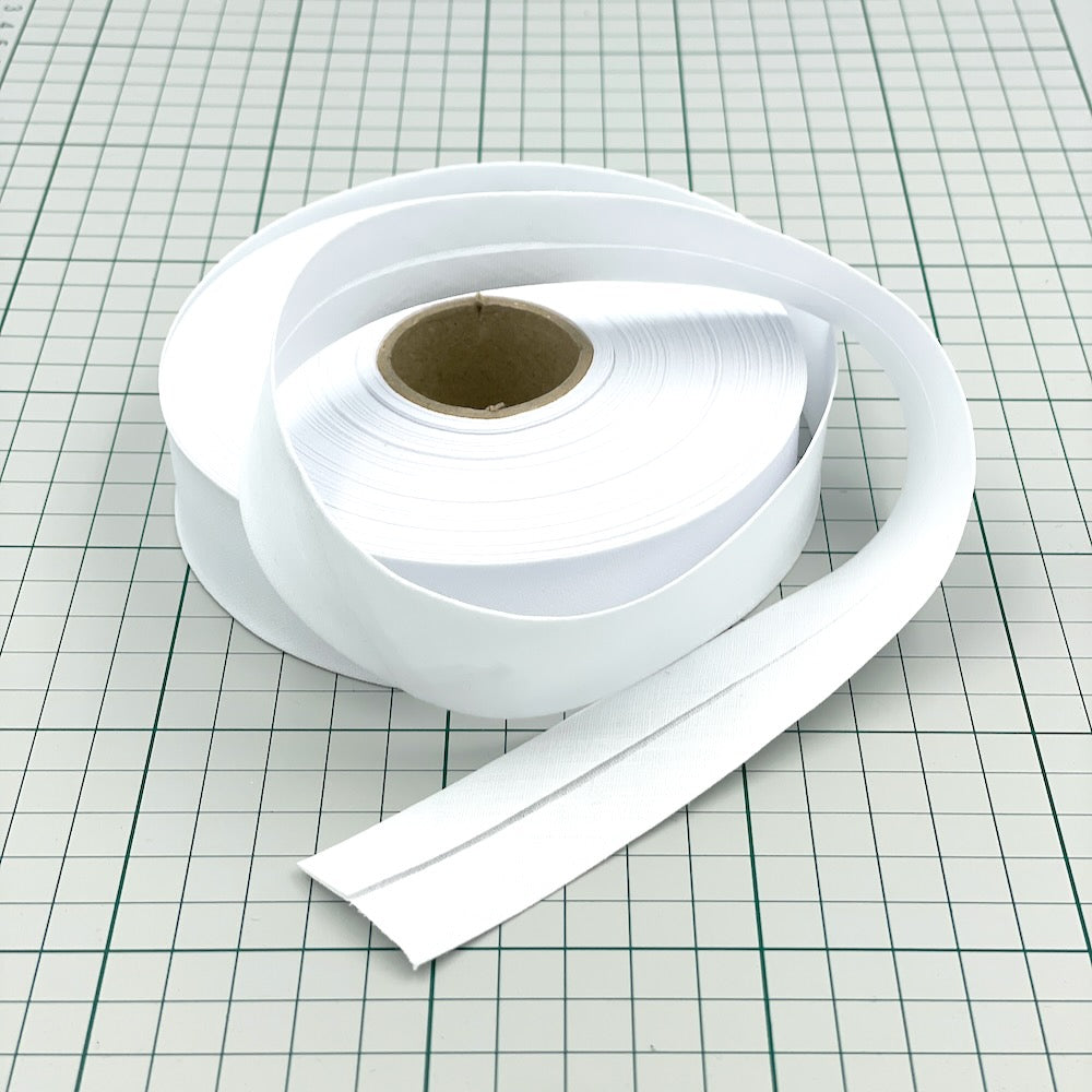 25m Reel of Plain 30mm Bias Binding Tape